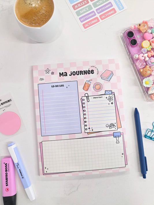 Bloc-Notes - Ma Journée Caféinée