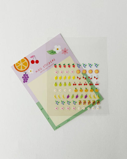 Autocollants À Ongles - Fruits