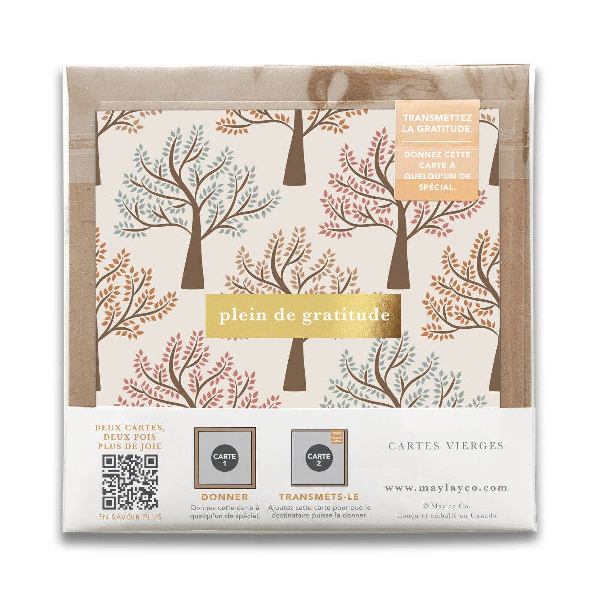 Carte De Souhait - Arbres