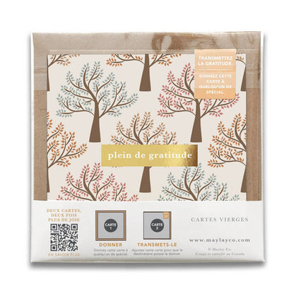 Carte De Souhait - Arbres