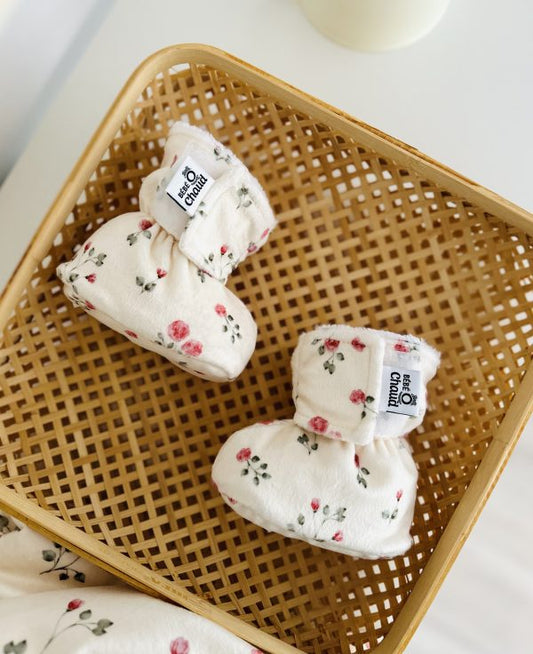 Pantoufles - Boutons De Rose