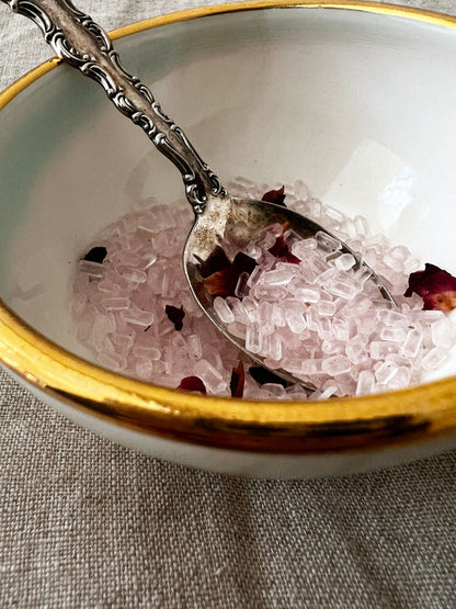 Sel De Bain - Pivoine & Feuille D’olivier