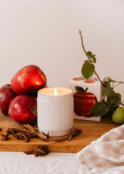 Bougie De Soya - Pommier