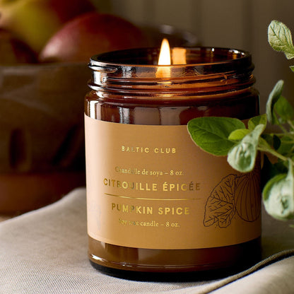 Bougie De Soya - Citrouille Épicée