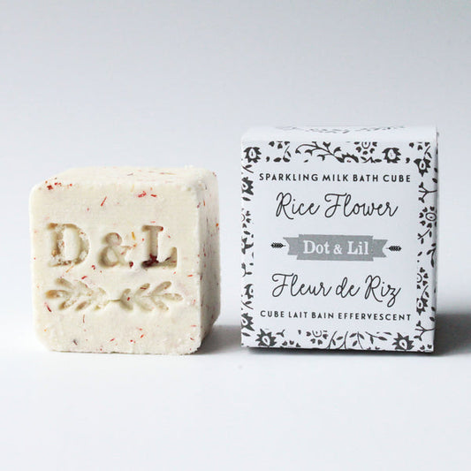 Cube Lait Bain - Fleur De Riz
