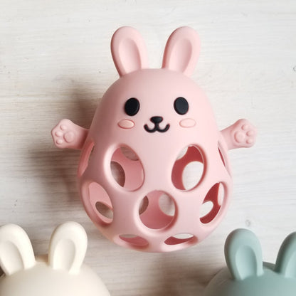 Balle Sensorielle - Lapin Rose