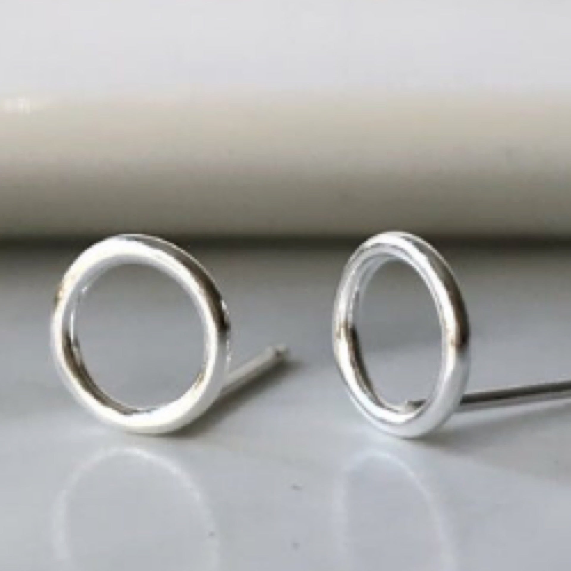 BO Cercles Vides - 7mm - Argent