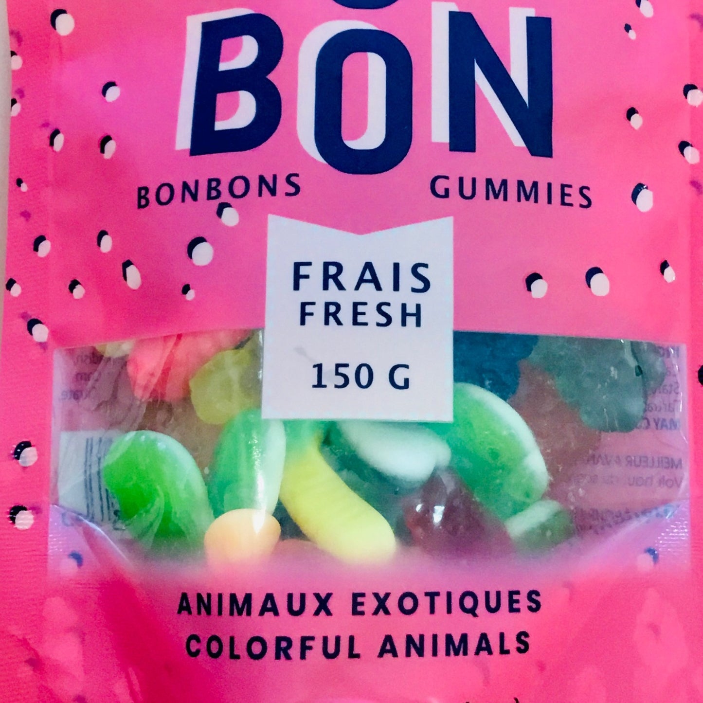 Bonbons - Animaux Exotiques - 150g