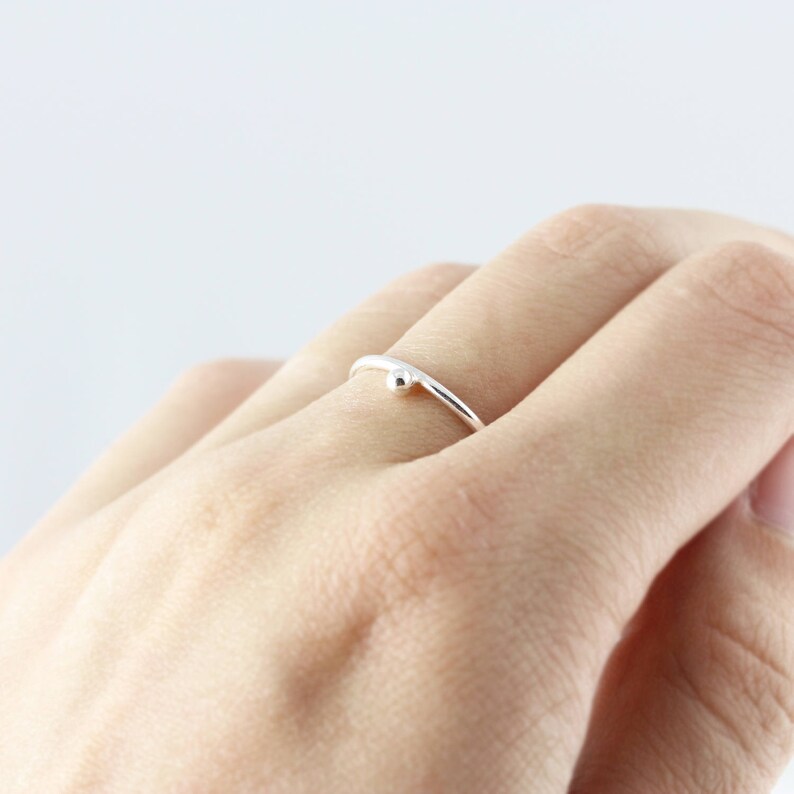 Bague Et Bille D’argent