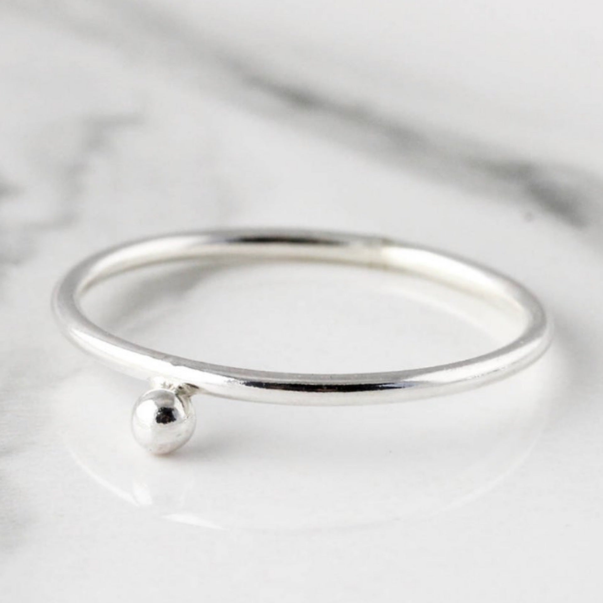 Bague Et Bille D’argent