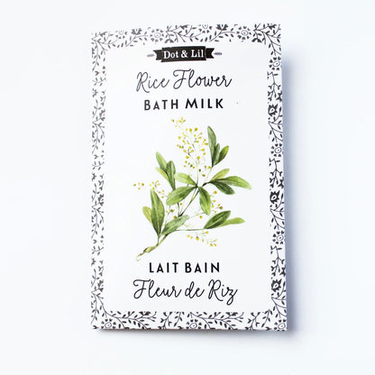 Sachet Lait Bain - Fleur De Riz