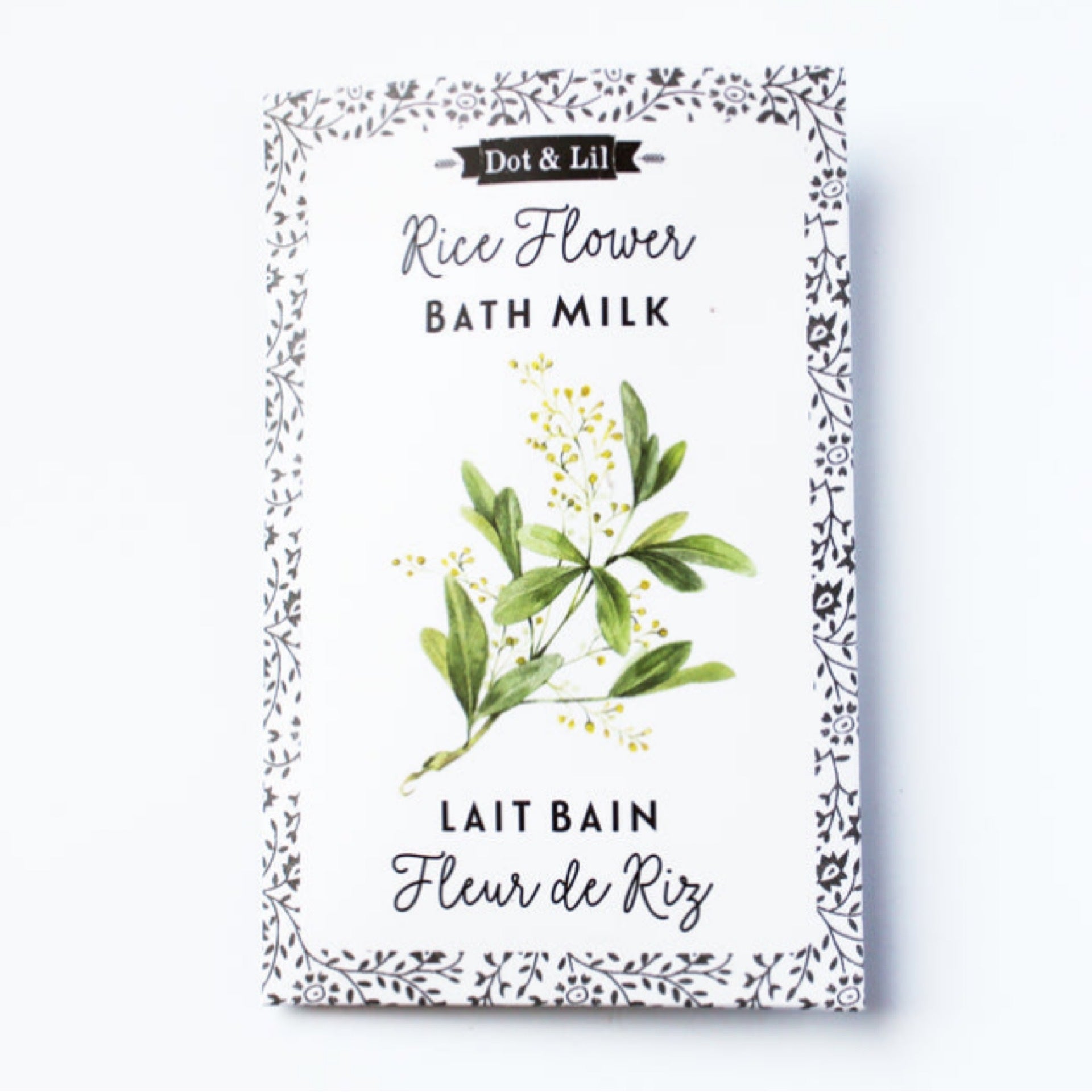 Sachet Lait Bain - Fleur De Riz