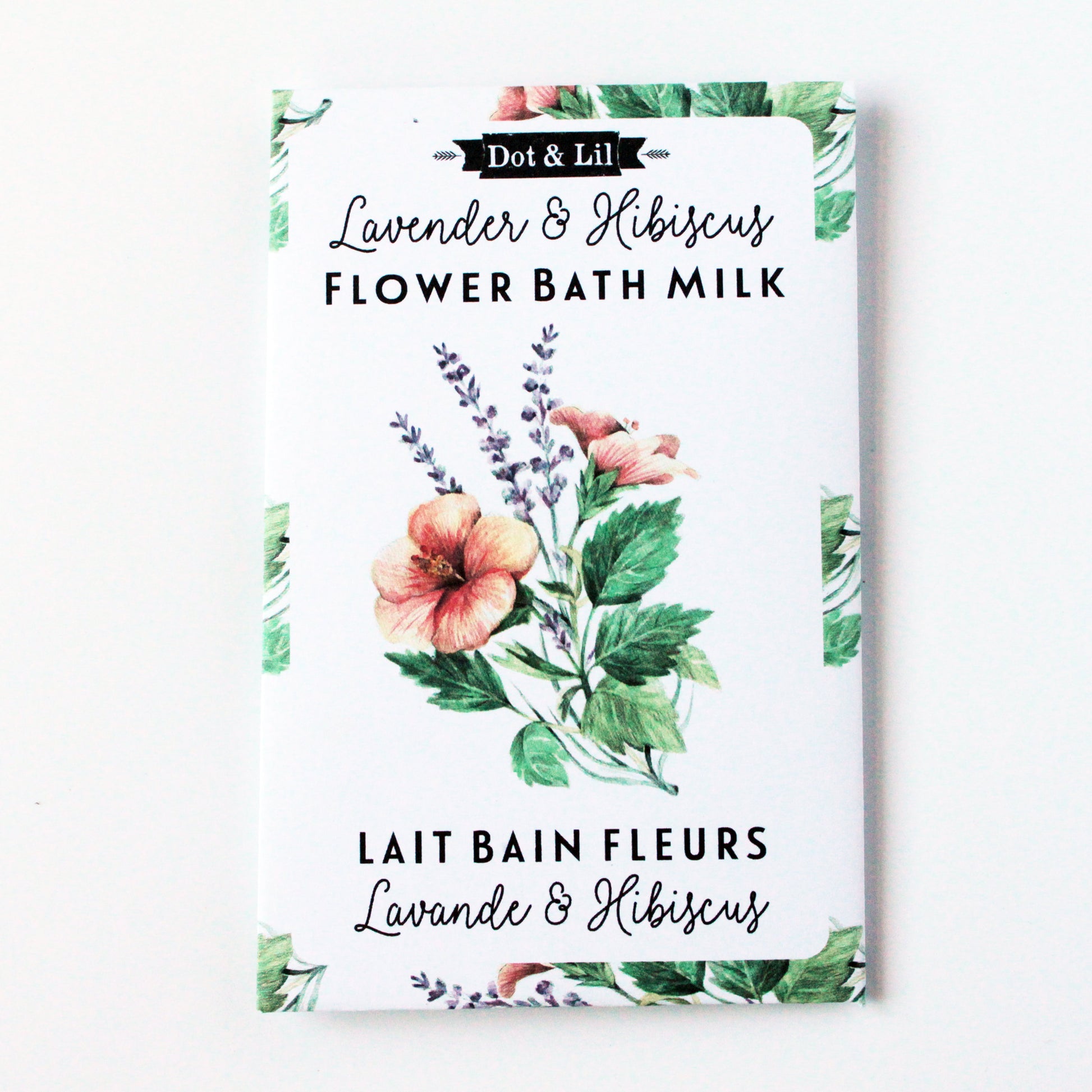 Sachet Lait Bain - Lavande & Hibiscus