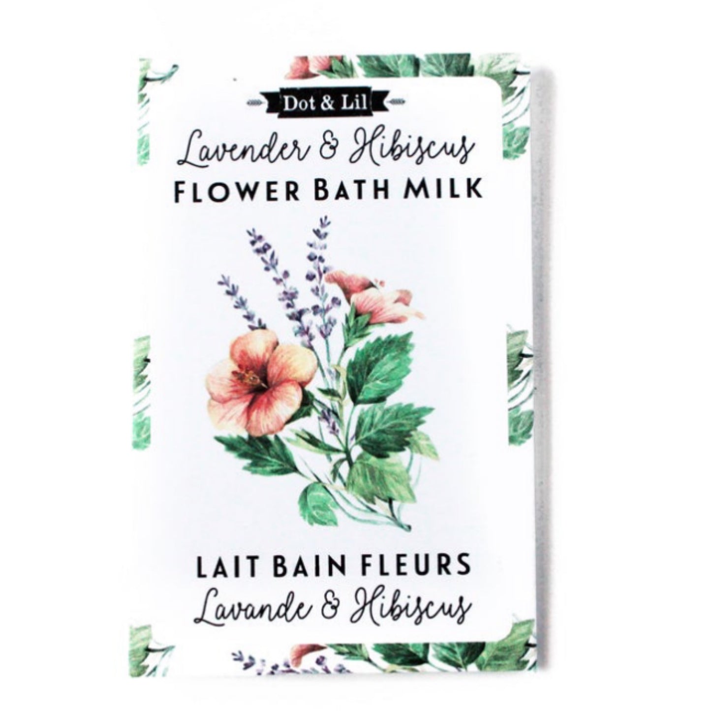 Sachet Lait Bain - Lavande & Hibiscus