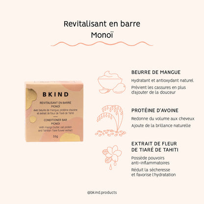 Revitalisant En Barre - Monoï