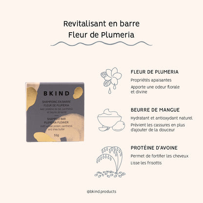 Revitalisant En Barre - Fleur De Plumeria