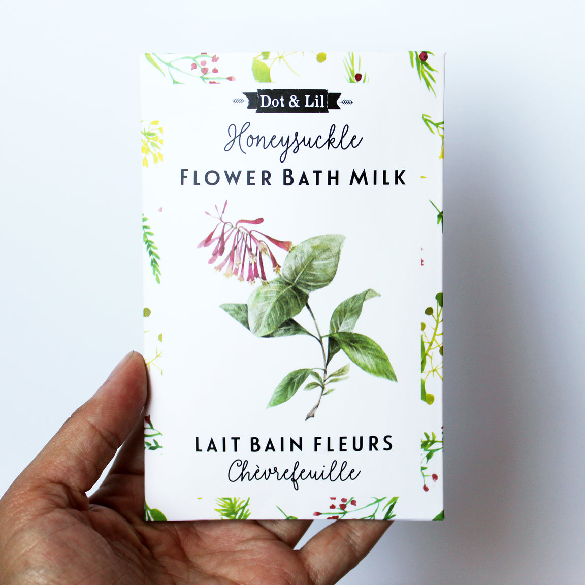 Sachet Lait Bain - Chèvrefeuille