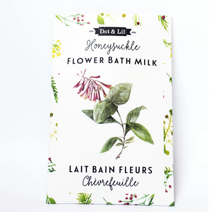 Sachet Lait Bain - Chèvrefeuille