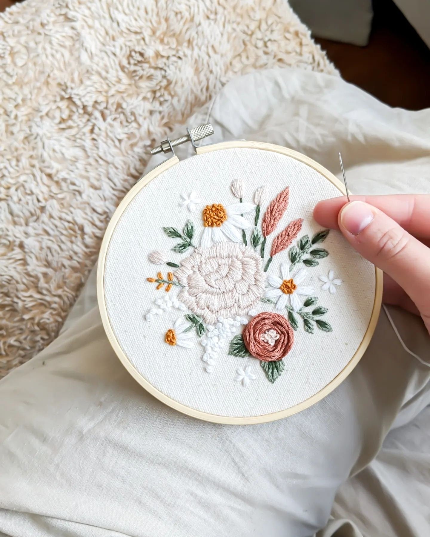 Kit De Broderie D.I.Y. - Fleurs Du Printemps