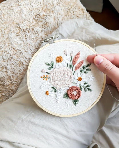 Kit De Broderie D.I.Y. - Fleurs Du Printemps