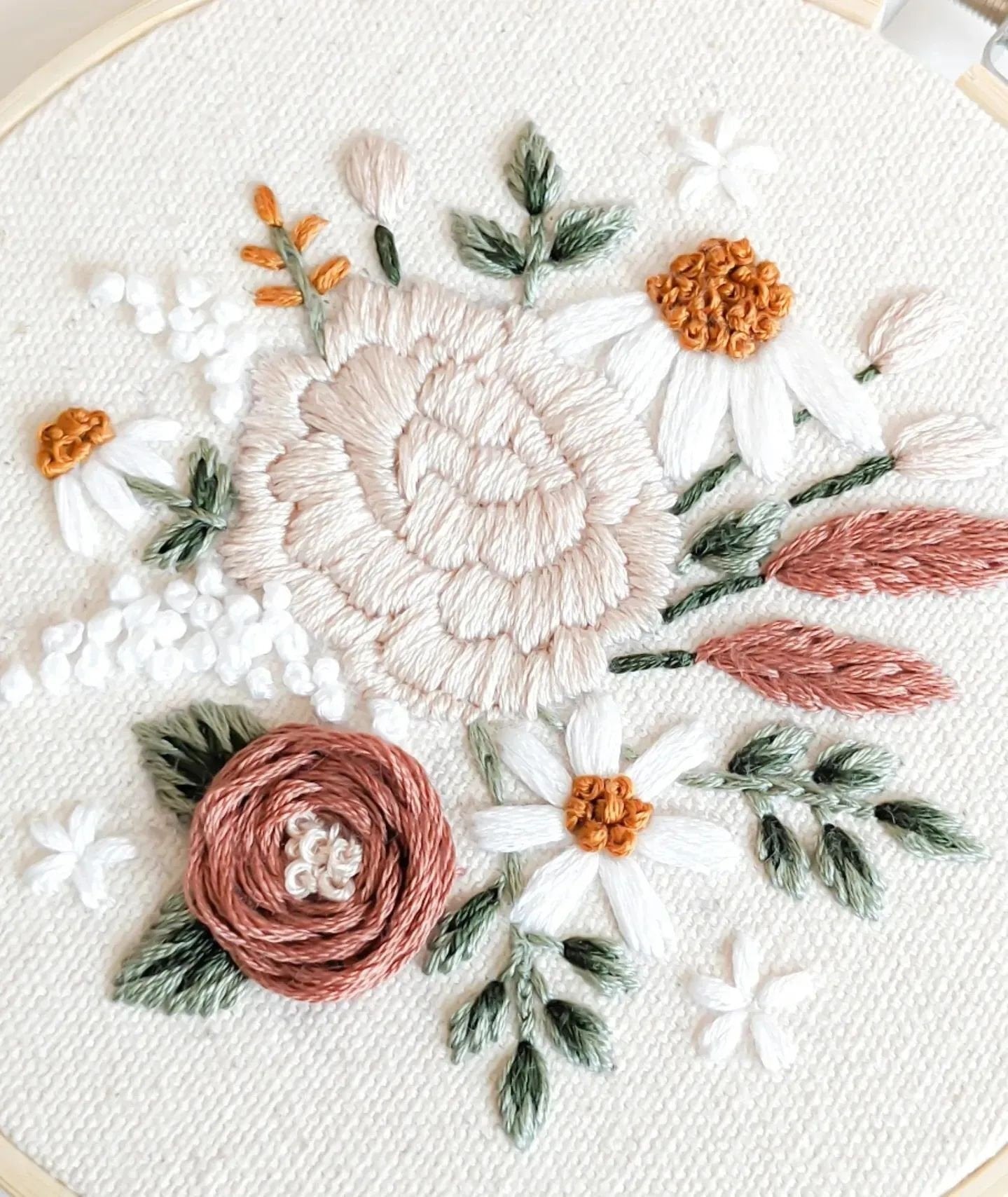 Kit De Broderie D.I.Y. - Fleurs Du Printemps