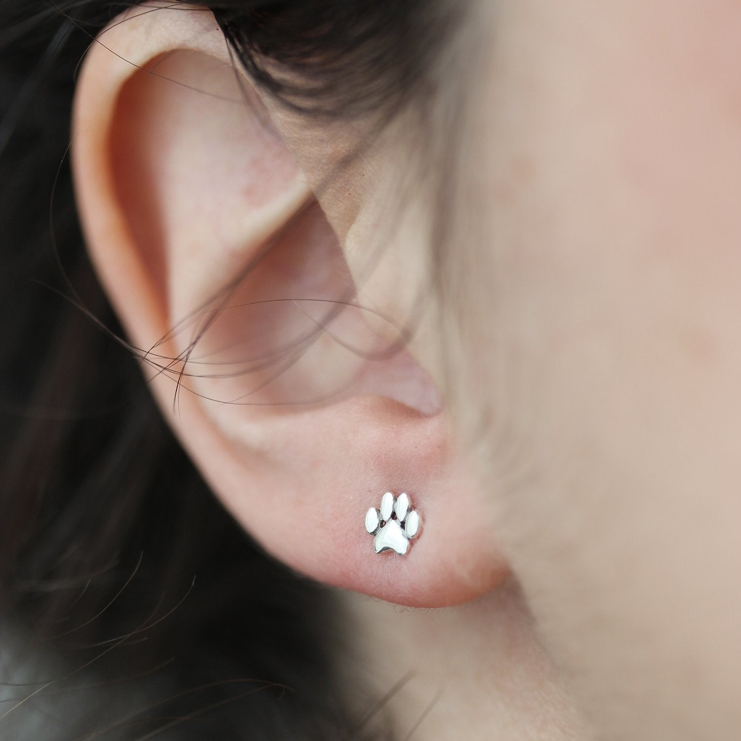 Boucles D’oreilles - Mini Pattes De Chien