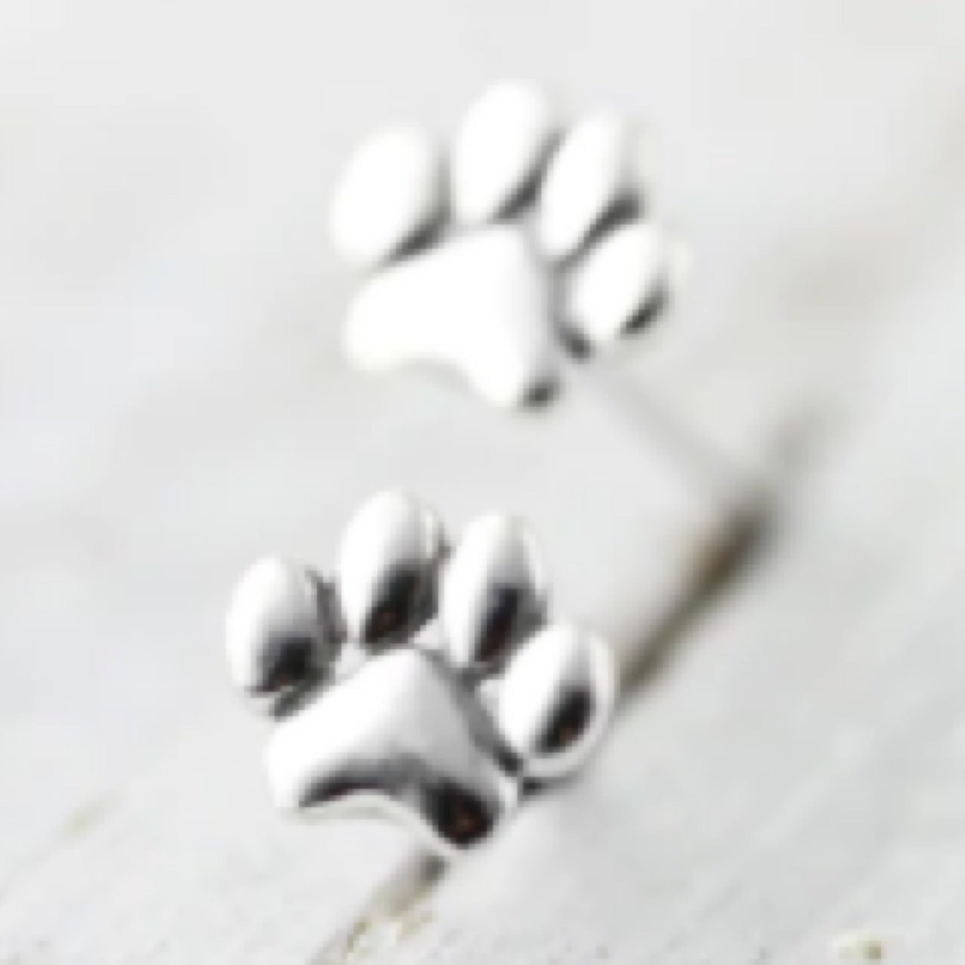 Boucles D’oreilles - Mini Pattes De Chien