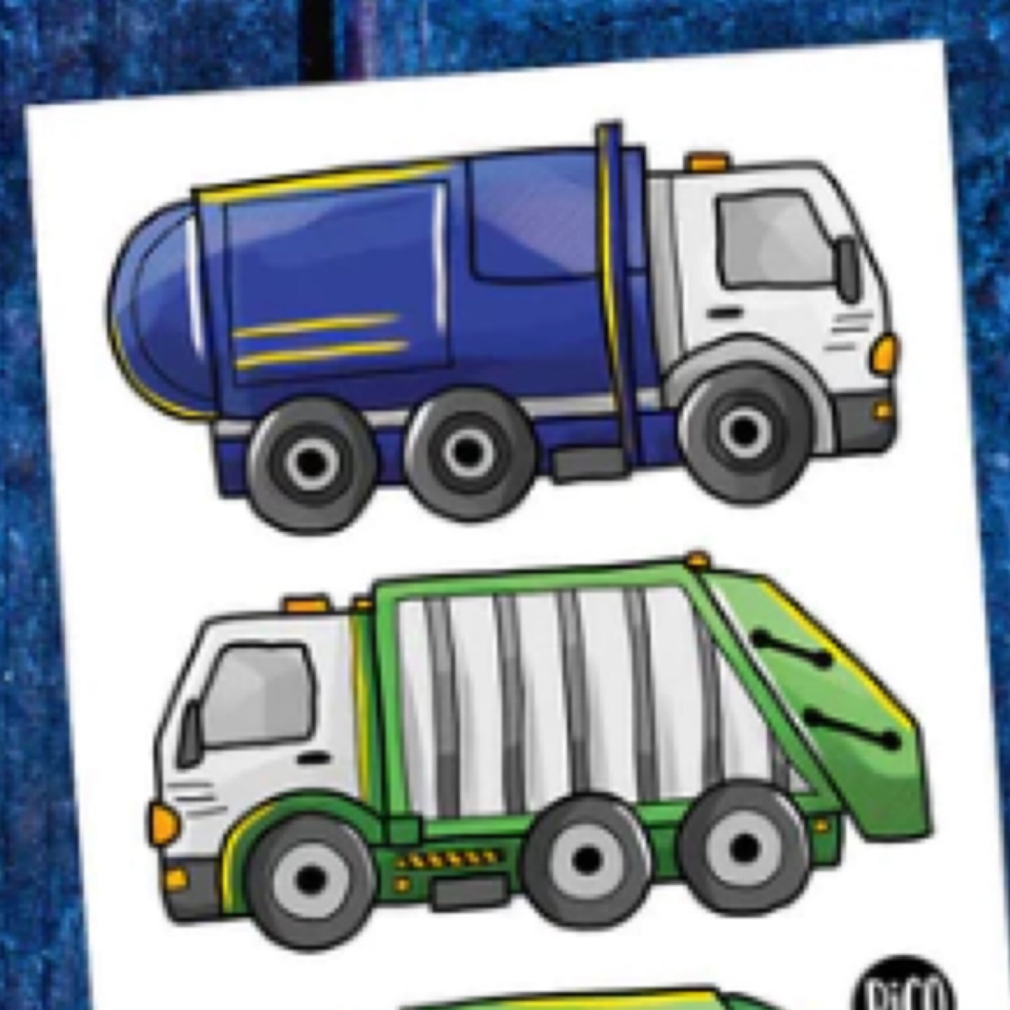 Tatouages Temporaires - Les Camions De Recyclage