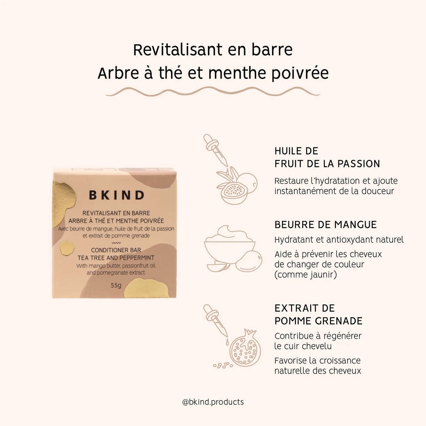 Revitalisant En Barre - Arbre à Thé