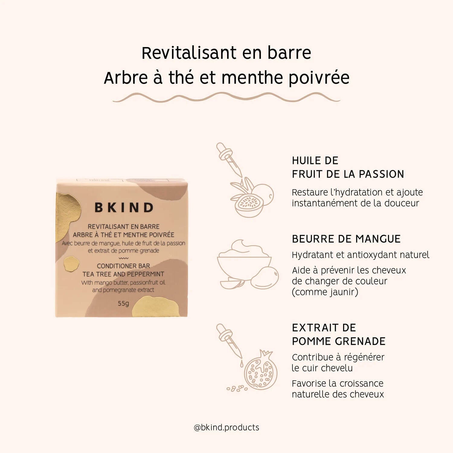 Revitalisant En Barre - Arbre à Thé