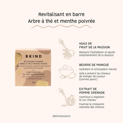 Revitalisant En Barre - Arbre à Thé