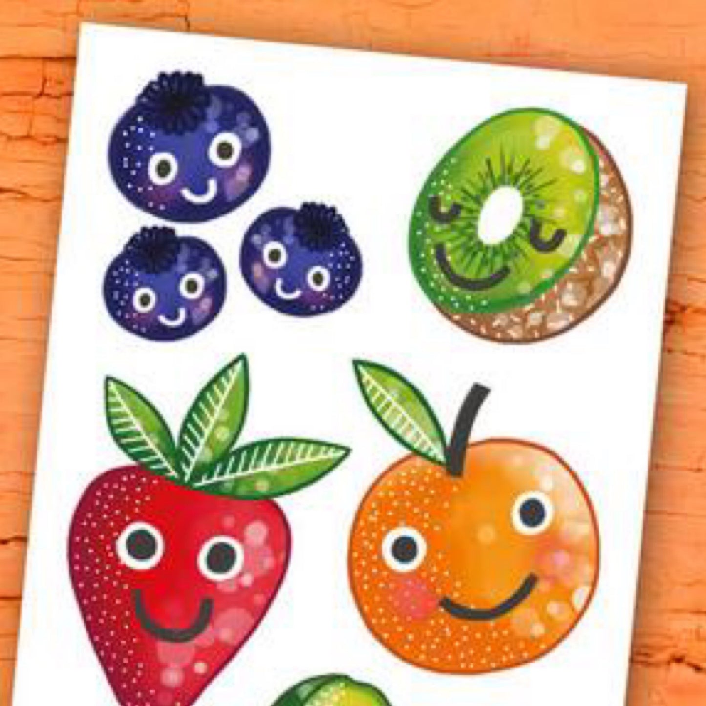 Tatouages Temporaires - Les Fruits