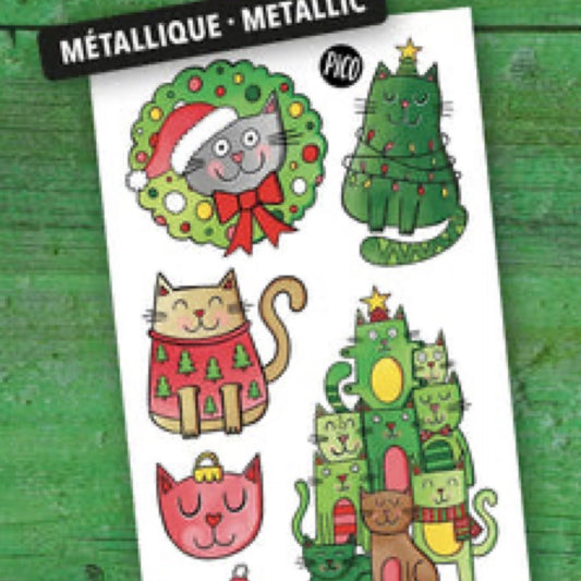 Tatouages Temporaires - Noël - Le Chatpin De Noël