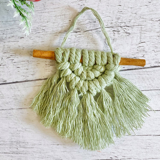 Mini Macramé - Sauge