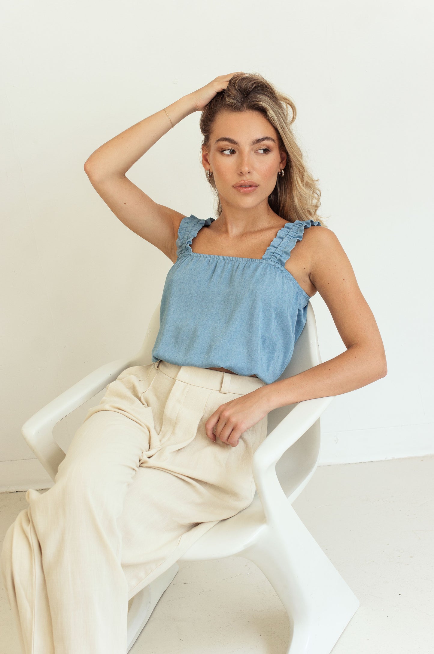 Camisole Juliette - Bleue