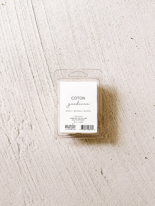 Pastille de Cire - Coton Gardénia