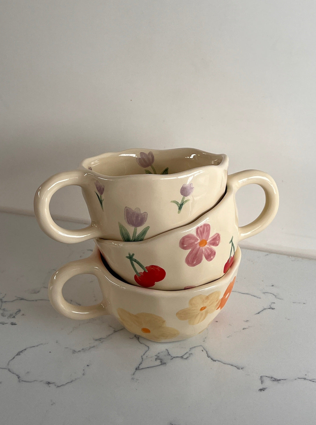 Bougie De Soya - Tasse Coquette - Fleur