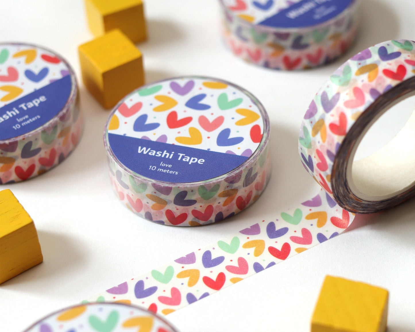 Washi Tape - Coeur