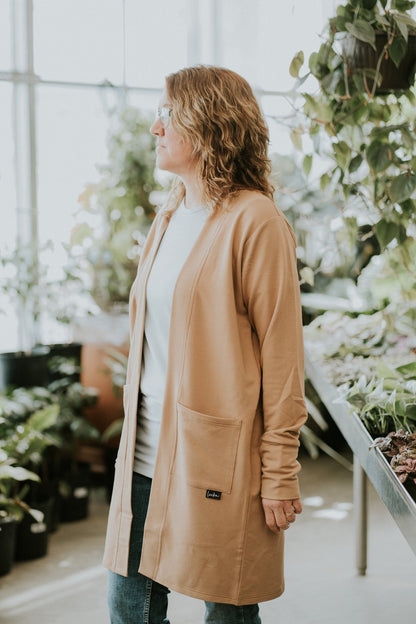 Veste Longue - Noisette