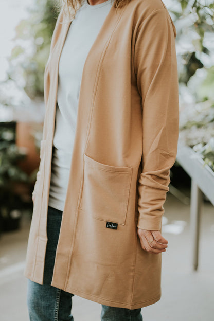 Veste Longue - Noisette