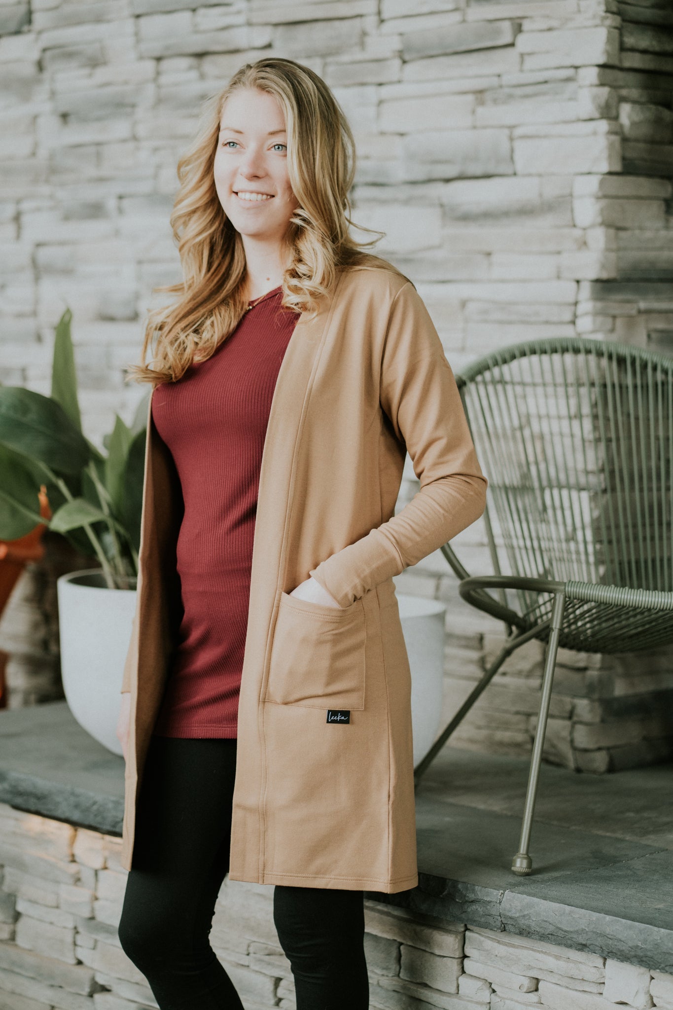 Veste Longue - Noisette