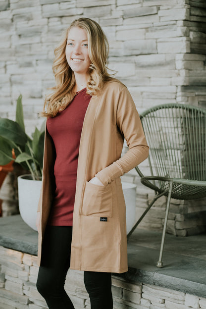 Veste Longue - Noisette