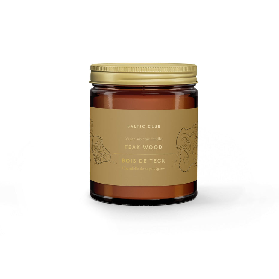 Bougie De Soya - Bois De Teck