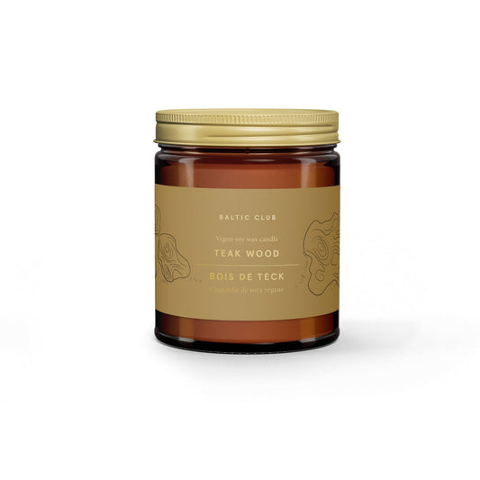 Bougie De Soya - Bois De Teck