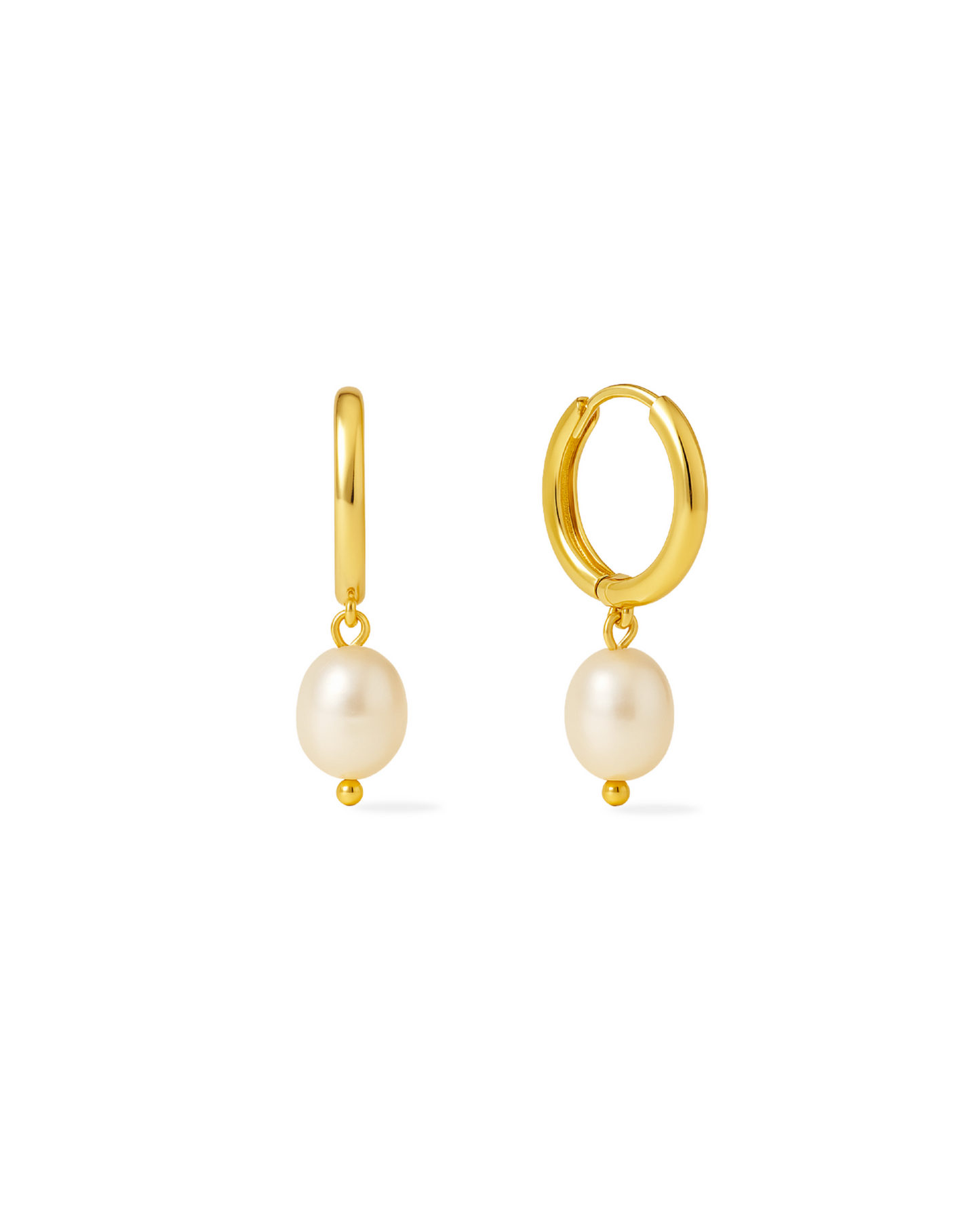 Boucles D’oreilles - Perles - Or