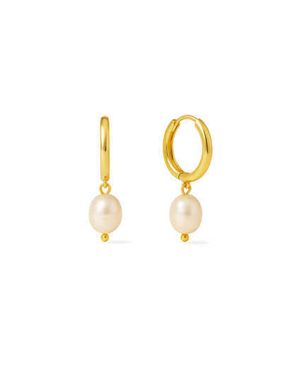 Boucles D’oreilles - Perles - Or