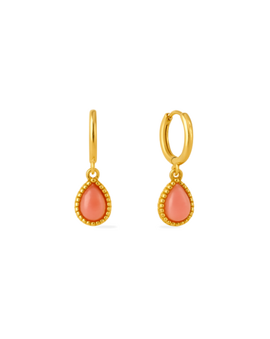 Boucles D’oreilles - Polly - Rose