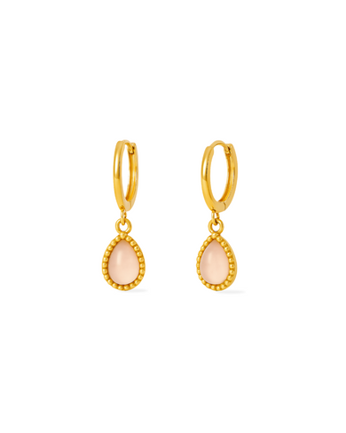Boucles D’oreilles - Polly - Blanc